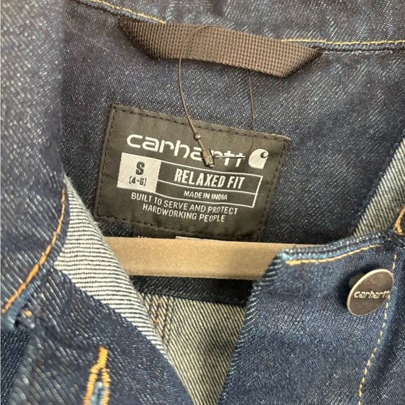 Carhartt Women's Relaxed Mid Weight Denim Jacket - Picture 5 of 5
